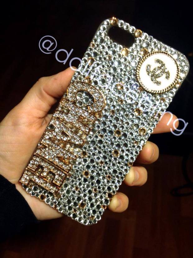 Chanel Iphone Bling Case